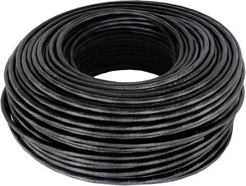 UbiGear 300' FT Oxygen-Free Copper Heavy Duty CAT6 Waterproof Outdoor Direct Burial UV Resistant Ethernet LAN Network Patch Cable RJ45 Cord (300FT Outdoor) in Saudi Arabia