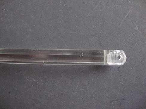 3 Pack Clear Replacement Blind Wand - 48" Long for Horizontal - Vertical and Mini Blinds - Universal Built in Closed Tip - No Hook Included - Not Suitable for Curtains in Saudi Arabia