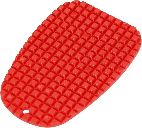 Motoforti 8pcs Motorcycle Kickstand Pad Support Plate Pad Parking Stand Side Stand Extension Pad Orange in Saudi Arabia