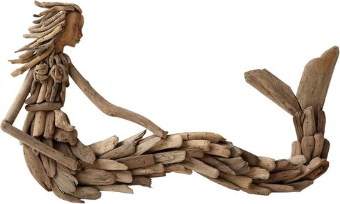 Creative Co-Op Driftwood Mermaid Wall Décor in Saudi Arabia