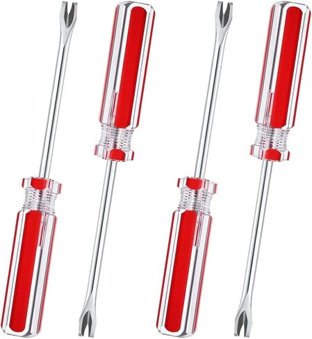 YXCCSE 4 قطع من رافع المسامير 3 مم على شكل حرف U، برشام أساسي للأظافر، CRV-Chrome Tack Puller أداة مفك براغي مزيل التيلة للمفروشات in Kuwait