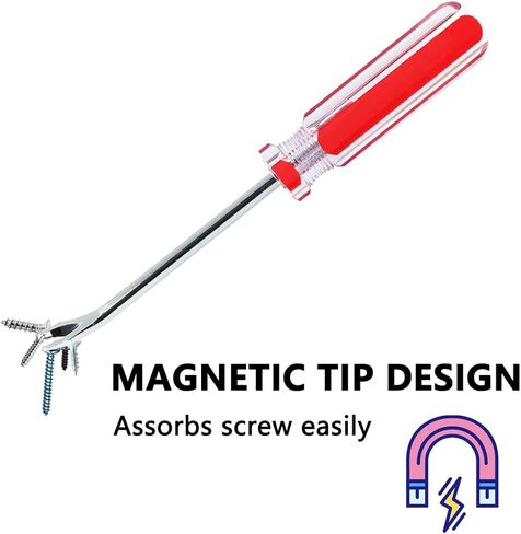 YXCCSE 4 قطع من رافع المسامير 3 مم على شكل حرف U، برشام أساسي للأظافر، CRV-Chrome Tack Puller أداة مفك براغي مزيل التيلة للمفروشات in Kuwait