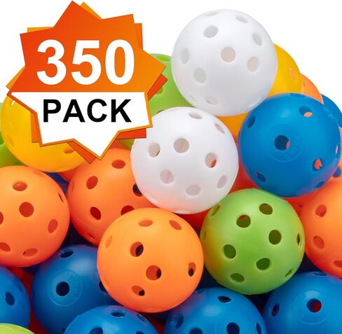 CFKJ 350 عبوة من كرات الجولف البلاستيكية، 42 مم، كرات تدريب للتدريب على التأرجح in Kuwait