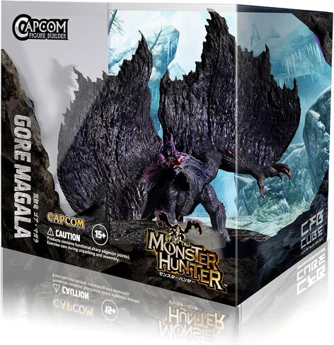 Monster Hunter: Gore Magala – Crimson Glow Valstrax – Magnamalo – Mizutsue CFB مجموعة صناديق مكونة من 4 قطع in Saudi Arabia