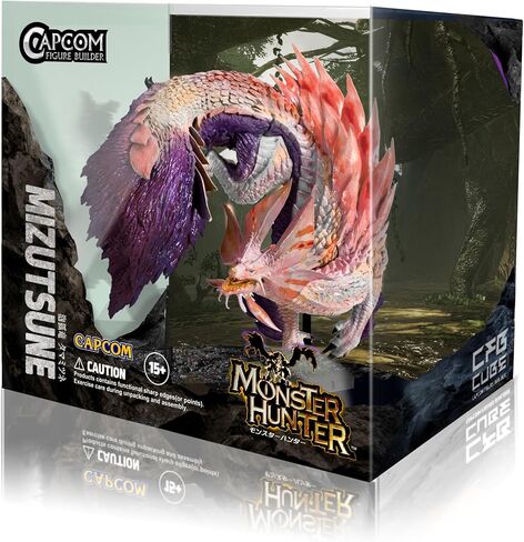 Monster Hunter: Gore Magala – Crimson Glow Valstrax – Magnamalo – Mizutsue CFB مجموعة صناديق مكونة من 4 قطع in Saudi Arabia
