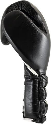 CLETO REYES Traditional Professional Boxing Gloves with Laces for Training, Sparring and Heavy Punching Bags for Men and Women, MMA, Kickboxing, Muay Thai, 12oz, Black CRE in Saudi Arabia
