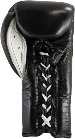 CLETO REYES Traditional Professional Boxing Gloves with Laces for Training, Sparring and Heavy Punching Bags for Men and Women, MMA, Kickboxing, Muay Thai, 12oz, Black CRE in Saudi Arabia