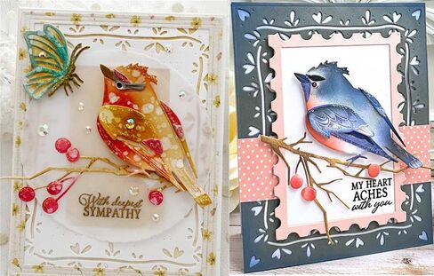 Ammsochy Cutting Dies Metal Stencils Scrapbooking Tools Flowers Lace Frame DIY Embossing Template for Paper Card Making Album Arts Crafts Supplies (Rectangle Love line frame-13.8x10.5cm) in Saudi Arabia
