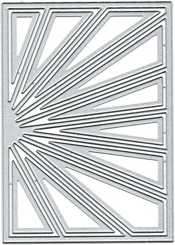 Ammsochy Cutting Dies Metal Stencils Scrapbooking Tools Flowers Lace Frame DIY Embossing Template for Paper Card Making Album Arts Crafts Supplies (Rectangle Love line frame-13.8x10.5cm) in Saudi Arabia