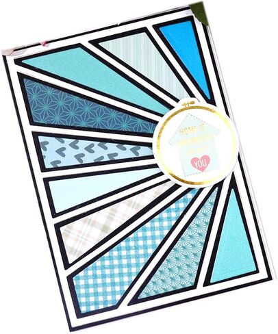 قوالب قطع من Ammsochy استنسل معدني أدوات سكرابوكينغ إطار زهور من الدانتيل قالب نقش DIY لصناعة البطاقات الورقية لوازم الحرف اليدوية (إطار خط الحب مستطيل - 13.8 × 10.5 سم) in Kuwait