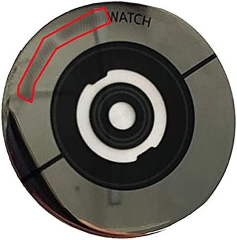 غطاء زجاجي خلفي لساعة Galaxy Watch Active 2 من A-creator زجاج خلفي بديل لساعة Samsung Galaxy Watch Active 2 (40 مم 44 مم)، Galaxy Watch3 (41 مم 45 مم) in Kuwait