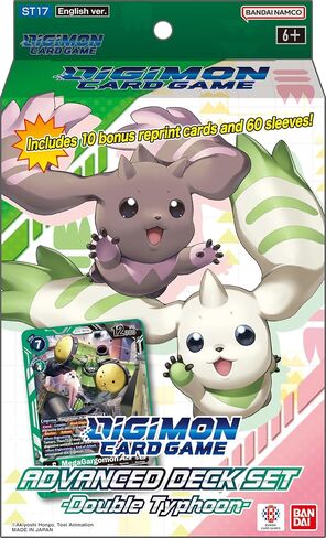 Digimon TCG - ST17 Double Typhoon Advanced Deck Set in Saudi Arabia