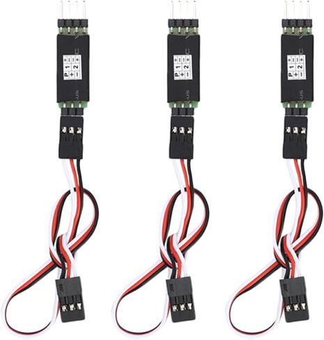 سلك استقبال السيارة RC من RiToEasysports، جهاز تحكم عن بعد بلاستيكي للسيارة، جهاز استقبال ضوء القناة الثالثة، مفتاح تحكم سلكي 3Rd Rc in Kuwait