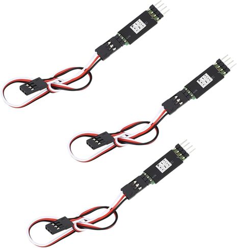 سلك استقبال السيارة RC من RiToEasysports، جهاز تحكم عن بعد بلاستيكي للسيارة، جهاز استقبال ضوء القناة الثالثة، مفتاح تحكم سلكي 3Rd Rc in Kuwait