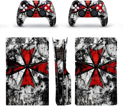 Vinyl Skin for PS5 Slim Disk Edition, Console and Controller Skins for PS5 Slim Disk Edition, Decal Sticker for PS5 Slim Skin Console and Controllers - Sea Wave in Saudi Arabia