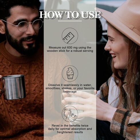 GREENPEOPLE 600 ملغ من راتنج الهيمالايا شيلاجيت مع 89 معدنًا نادرًا وحمض الفولفيك - فعالية عالية للرجال والنساء، شيلاجيت من الدرجة الذهبية للطاقة والمناعة - 100 حصة / 60 جم ​​- نكهة شيلاجيت in Kuwait