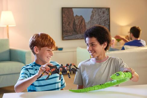 Robo Alive King Python by ZURU (Frustration Free Packaging) Battery-Powered Robotic Snake , Interactive Kids Toys, Giant Prank Snake Toy for Boys, 31 Inches in Saudi Arabia