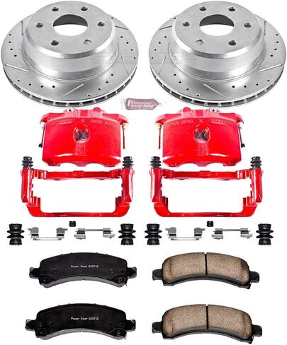 Power Stop (KC2047) 1-Click Performance Brake Kit with Calipers in Saudi Arabia