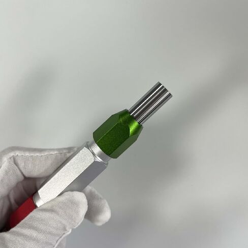 مقبض مزدوج من سبائك الألومنيوم بمقبض غيج، حامل دبوس غيج مقبض مقياس Go No Go لـ Pin Gage (1-2 مم) in Kuwait