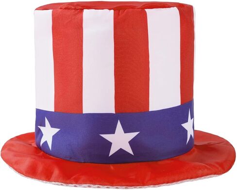 قبعة الأطفال COSLAND Baby في الرابع من يوليو، قبعة العم سام، متعددة الألوان، 1-3T in Kuwait