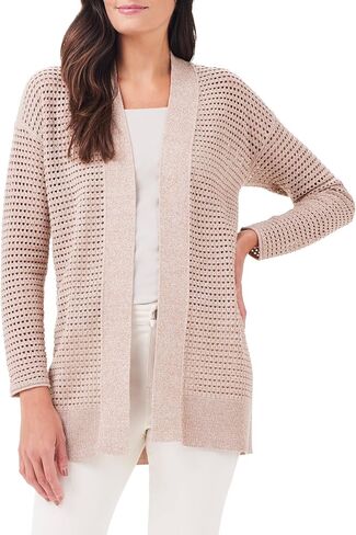 NIC+ZOE Women's Moonlight Mesh Cardigan in Saudi Arabia