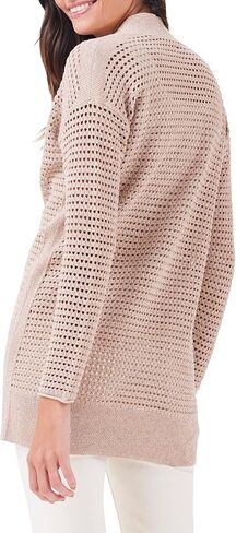 NIC+ZOE Women's Moonlight Mesh Cardigan in Saudi Arabia