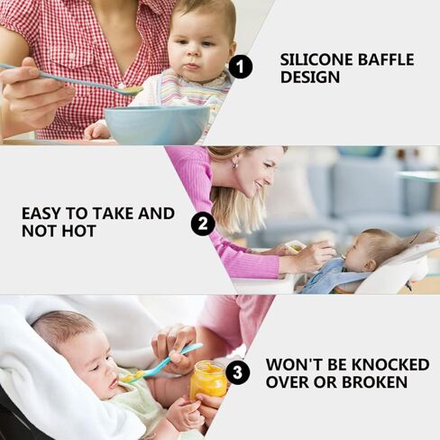 toddmomy الطعام مفيد رائعتين سيليكون الغذاء الشرب تغذية الرضع الأطفال الصغار طفل شفط أدوات المائدة التدريب الذاتي الأخضر مع الأطفال صينية حساء للوحة القش غير السلطانيات كوب غير in Kuwait