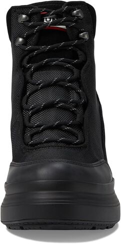 Hunter Womens Discoverer Ankle Lace-Up Heel Boot Black 5 M in Saudi Arabia