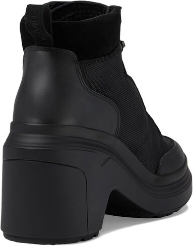 Hunter Womens Discoverer Ankle Lace-Up Heel Boot Black 5 M in Saudi Arabia