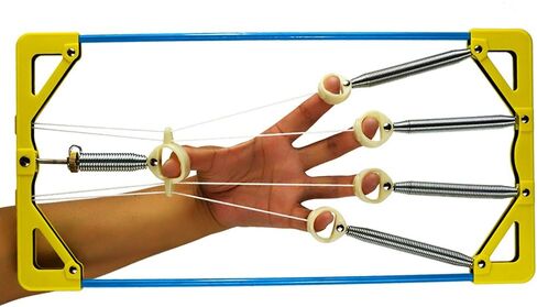 wuxic Finger Exerciser King- Hand & Finger Strengthener for Grip, Practice Guitar, Piano,or Practice Playing Harp, Rock Climbing Training and Basketball Finger Training in Kuwait