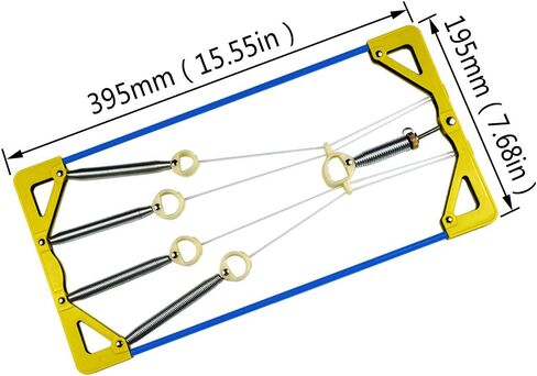 wuxic Finger Exerciser King- Hand & Finger Strengthener for Grip, Practice Guitar, Piano,or Practice Playing Harp, Rock Climbing Training and Basketball Finger Training in Kuwait