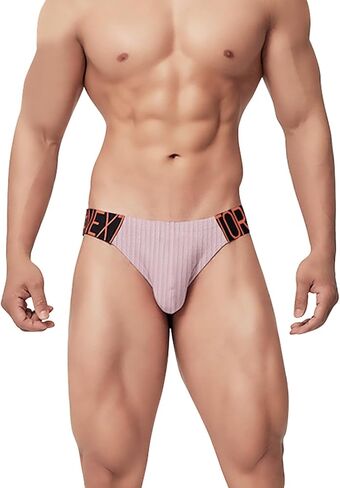 Men's Cotton Briefs Low-Waist Soft Underwear Moisture-Wicking Sexy Underpants in Saudi Arabia