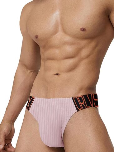 Men's Cotton Briefs Low-Waist Soft Underwear Moisture-Wicking Sexy Underpants in Saudi Arabia