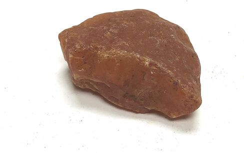 Crystal Collection Rough Carnelian Stones - Large 1" Pieces in Velvet Bag (1/2 Pound) in Saudi Arabia