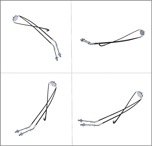 WFLNHB Front Brake Cable Assembly Replacement for Yamaha Moto 4 YFM200 YFM225 YFM250 YFM350 1985-1995 in Saudi Arabia