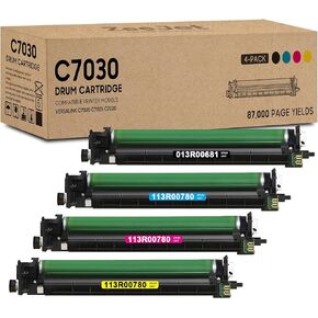 113R00780 وحدة الطبل VersaLink C7020 C7025 C7030 طبل خرطوشة استبدال لزيروكس VersaLink C7020 C7025 C7030 طبل الطابعة 4-Pack in Kuwait