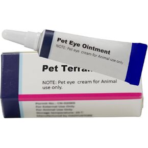 كريم عين الحيوانات الأليفة، كريم عين أنبوبي صحي ممتاز مناسب للكلاب والقطط والماشية والحصان والأغنام والسنجاب والطيور مناسب لجميع الحيوانات الأليفة (3.5 جم/1 لكل أنبوب) عبوة واحدة in Kuwait