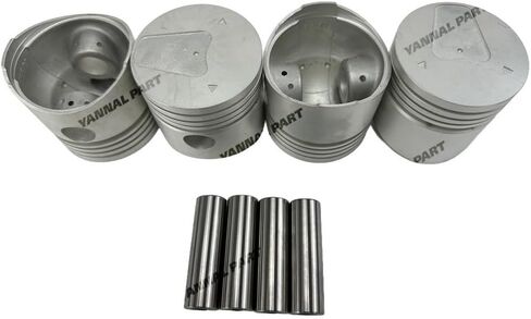 4 PC K4D Piston With Pin Suitable for Mitsubishi Engine Part in Saudi Arabia