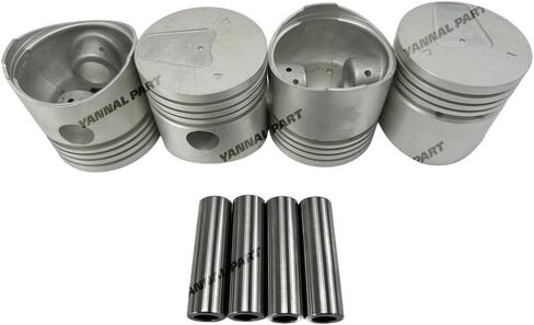 4 PC K4D Piston With Pin Suitable for Mitsubishi Engine Part in Saudi Arabia