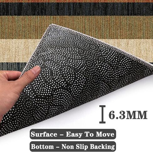 Hardwood Floor Office Chair Mat 130x150cm Multi Purpose Floor Protector for Computer Gaming Rolling Chair Anti Slip Scratch Resistant Low Pile Carpet Mat in Saudi Arabia