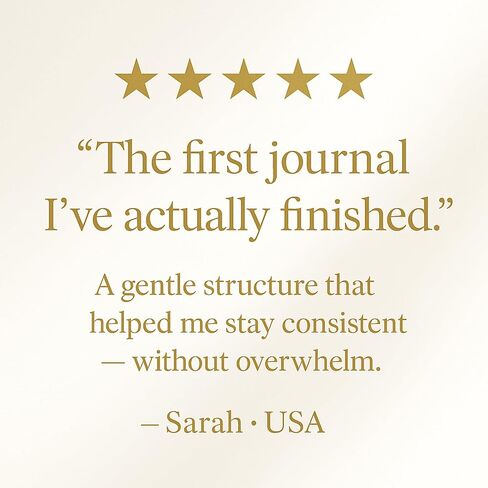 Soul Reflect Guided Journal - 180 Undated Prompts for Mindfulness, Self Love, Gratitude, Healing, Growth & Self Discovery | A5 Vegan Leather Hardcover, 100gsm Thick Paper | Self Care Gift for Women & Men in Saudi Arabia