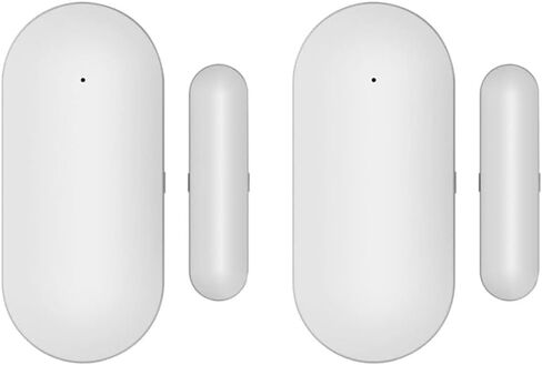 نظام إنذار لاسلكي WiFi وGSM لأمن المنزل، طقم إنذار ضد السرقة DIY مع جهاز تحكم عن بعد APP، كاشف الحركة، مستشعر الباب والنافذة، صفارة الإنذار، متوافق مع Alexa وGoogle Assistant in Kuwait