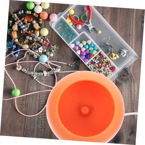 Operitacx Electric Bead Spinner Kit Beading Bowl and Needle DIY Beads Crafting Tool for Jewelry Making USB Powered for Craft Enthusiasts in Saudi Arabia