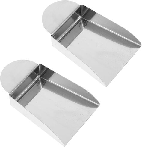 LIFKOME 2pcs Stainless Steel Jewelry Bead Shovels Practical Loose Bead Scoopers for Easy Storage and Organization DIY Crafts in Saudi Arabia