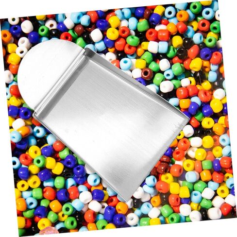 LIFKOME 2pcs Stainless Steel Jewelry Bead Shovels Practical Loose Bead Scoopers for Easy Storage and Organization DIY Crafts in Saudi Arabia