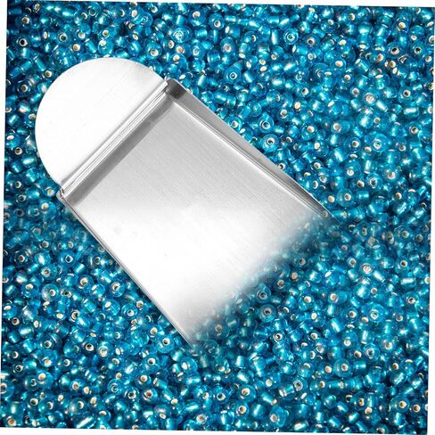 LIFKOME 2pcs Stainless Steel Jewelry Bead Shovels Practical Loose Bead Scoopers for Easy Storage and Organization DIY Crafts in Saudi Arabia