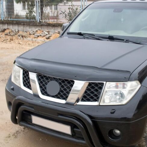 لنيسان باثفندر 2005 2006 2007 2008 2009 2010 2011 2012 غطاء محرك السيارة معدات الحماية الجبهة علة درع هود منحرف هود حجر هود الدروع البيانو الأسود in Kuwait