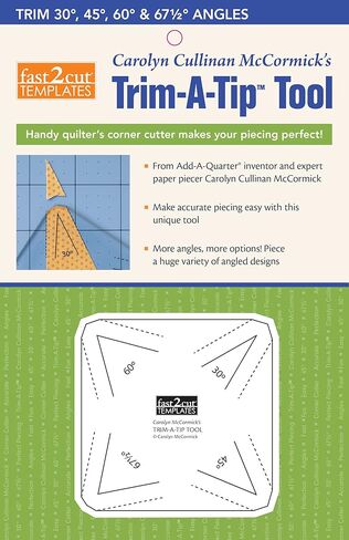 أداة Fast2cut Carolyn Cullinan Mccormick's Trim-a-tip: أداة قطع الزوايا سهلة الاستخدام تجعل القطع الخاصة بك مثالية! تقليم زوايا 30 و45 و60 و67.5 درجة in Saudi Arabia