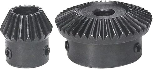 Single 1.5M Bevel Gear 1:2 15/30Teeth 45# Steel Bore 5/6mm 1Pcs(5mm,15 Teeth) in Saudi Arabia