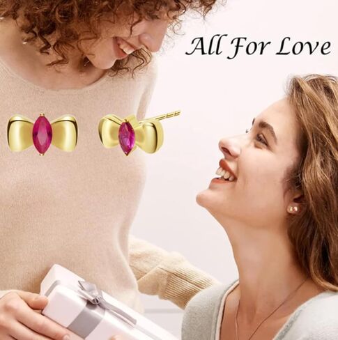 الحب والبرسيم 0.5ct / 5mm مويسانيتي وأقراط للنساء 14K الذهب الأبيض مطلي S925 فضة هدايا للنساء in Kuwait